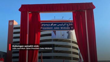 Hubungan semakin erat, UEA resmikan Jalan Presiden Joko Widodo