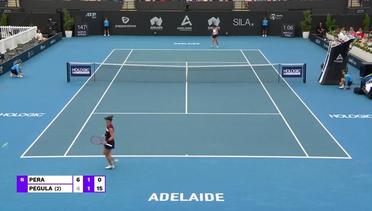 Berbarda Pera vs Jessica Pegula - Highlights | WTA Adelaide International 1 2024