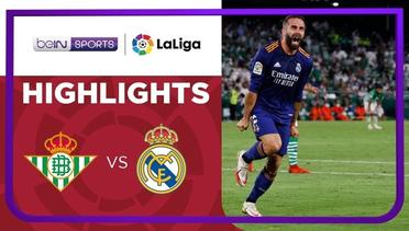 Match Highlights | Real Betis 0 vs 1 Real Madrid | LaLiga Santander 2021
