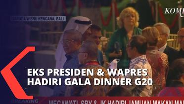 Sejumlah Mantan Presiden dan Wapres Indonesia Hadiri Gala Dinner G20 di GWK Bali