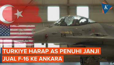 AS Ditagih Turkiye untuk Jual Jet Tempur F-16 ke Ankara