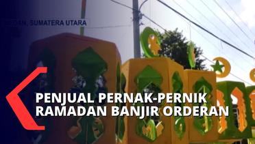 Masuki Pekan Ketiga Ramadan, Penjual Pernak-Pernik di Medan Bergembira Sambut Orderan