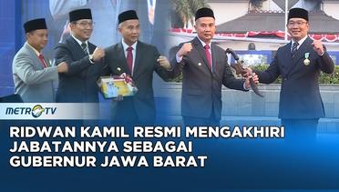 Ridwan Kamil Resmi Mengakhiri Jabatannya Sebagai Gubernur Jawa Barat