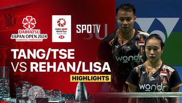 Tang Chun Man/Tse Ying Suet (HKG) vs Rehan Naufal Kusharjanto/Lisa Ayu Kusmawati (INA) - Highlights | Daihatsu Japan Open 2024 - Mixed Doubles