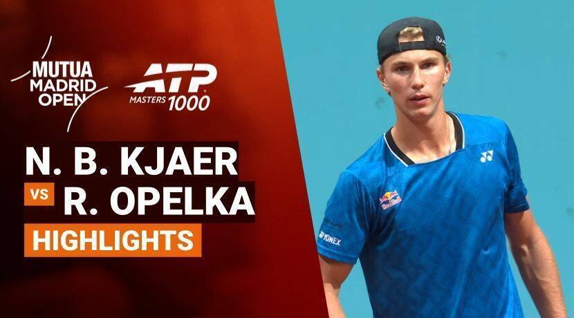 Nicolai Budkov Kjaer vs Reilly Opelka - Round 1 (Stadium 3) | ATP 1000: Mutua Madrid Open 2026