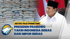 Keyakinan Prabowo 2025 Indonesia Bebas dari Impor Beras