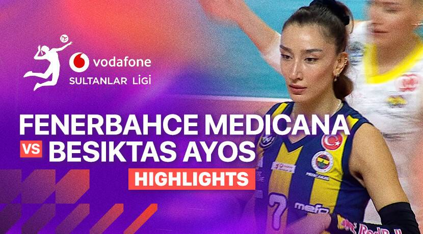 Fenerbahce Medicana vs Besiktas Ayos