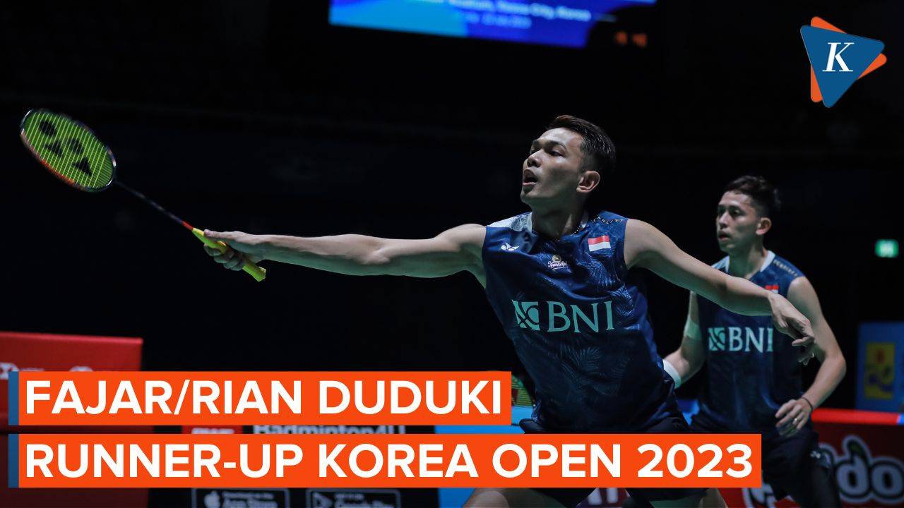 Drama 3 Gim Final Korea Open 2023: Fajar/Rian Tumbang - Kompascom | Vidio