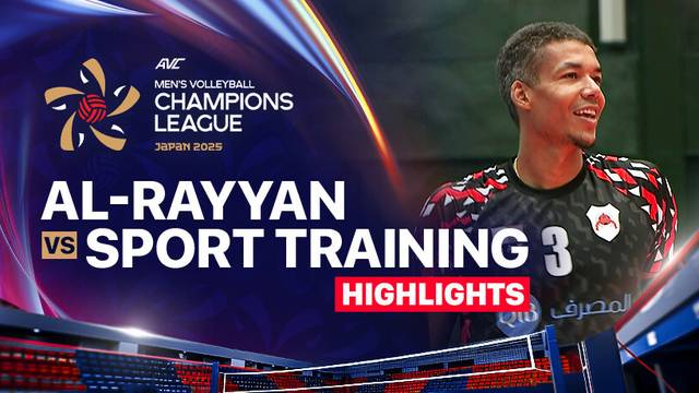 Al-Rayyan Sports Club vs Sport Training Center 3 - Highlights | AVC Men's Volleyball Champions League