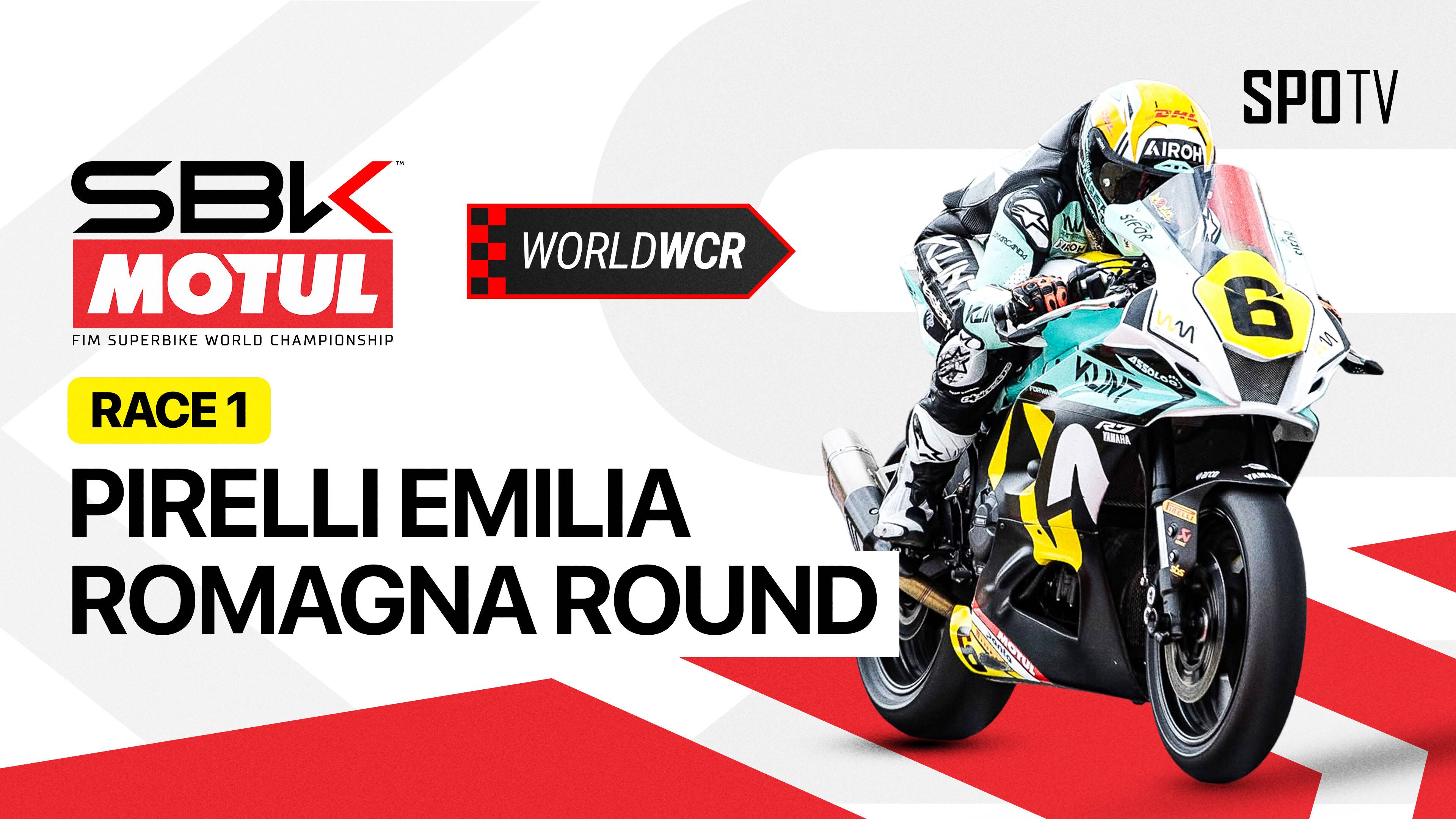 WorldWCR Race 1 - WorldSBK Championship 2026 Round 7 Pirelli Emilia Romagna Round