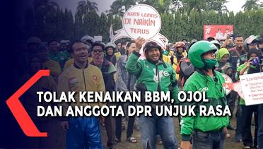 Ojol dan Anggota DPRD Lampung Tolak Kenaikan Harga BBM