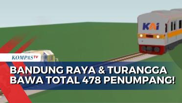 PT KAI Daop 2 Bandung Sebut KA Turangga Bawa 287 Penumpang dan Commuter Line Bandung Raya 191 Orang!