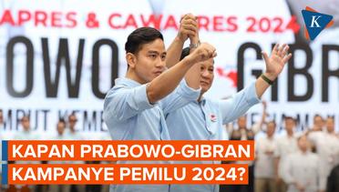 Jadwal Kampanye Prabowo-Gibran, Hari Ketiga Masih Kerja, Ambil Cuti 1 dan 4 Desember