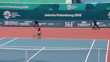 Full Highlight Bola Tenis Tunggal Putri Indonesia vs China | Asian Games 2018