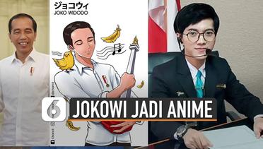 Unik, Begini Jadinya Saat Jokowi Hingga Prabowo Jadi Tokoh Anime