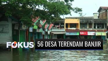 56 Desa di 7 Kecamatan Aceh Jaya Terendam Banjir | Fokus