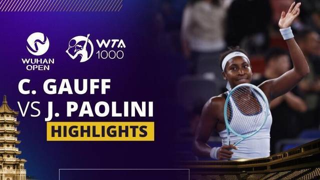 Coco Gauff vs Jasmine Paolini - Highlight | WTA 1000: Dongfeng Voyah Wuhan Open 2025