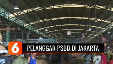 Banyak Pengunjung Pasar Kramat Jati Tak Patuhi Aturan PSBB