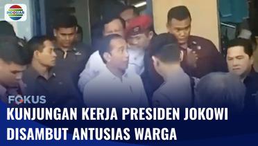 Presiden Jokowi Kunjungan Kerja ke Kab Malang Didampingi Prabowo dan Erick Thohir | Fokus