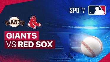 San Francisco Giants vs Boston Red Sox - MLB