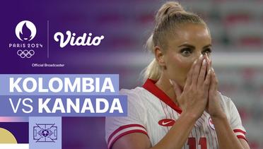 Kolombia vs Kanada - Sepak Bola Putri - Mini Match | Olympic Games Paris 2024