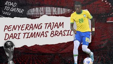 Vinicius Junior, Penyerang Berbahaya di Piala Dunia 2022 yang Dimiliki Timnas Brasil