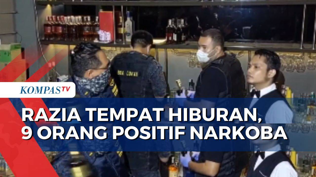 9 Orang Terbukti Positif Narkoba Di Tempat Hiburan Malam Kawasan Pik