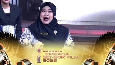 MASUK TV!! Ibu Risa Damayanti, Dirigen Viral Paling Semangat| Anugerah Lembaga Sensor Film 2023