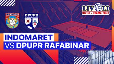 Putra: Indomaret vs DPUPR Rafabinar Semen Grobogan - Full Match | Livoli Divisi Utama 2023