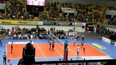 Volleyball Proliga 2019 Jakarta Garuda VS Jakarta Prtamina Energi _ Spike keras mantul Ke teman sendiri