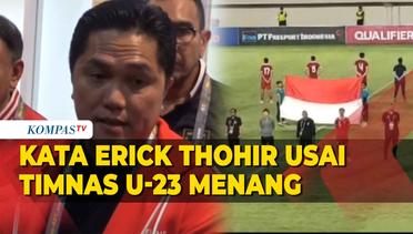 Erick Thohir Usai Timnas Indonesia U-23 Lolos Piala Asia: Jangan Puas Diri