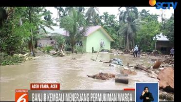 Banjir Kembali Terjang Aceh, Rumah Warga di Bantaran Sungai Hancur - Liputan 6 Siang