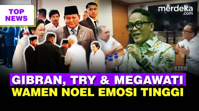 Prabowo Puji Megawati Dekat Gibran & Try Sutrisno | Emosi Tinggi Wamen Noel Bentak Pejabat