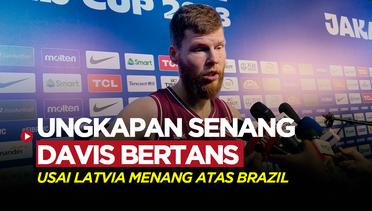 Ungkapan Kegembiraan Bintang NBA, Usai Latvia Menang Atas Brazil di FIBA World Cup 2023