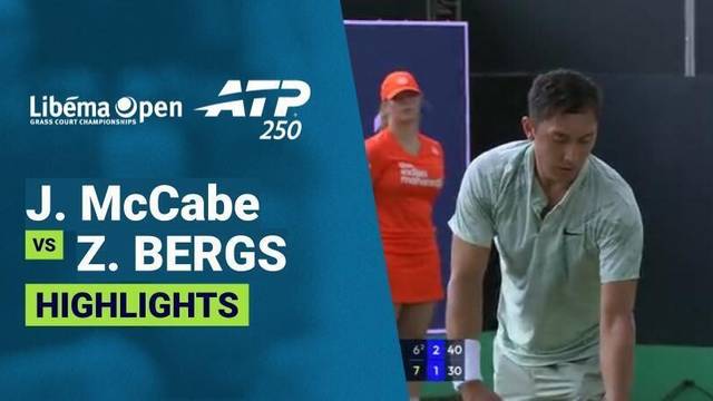 James McCabe vs Zizou Bergs - Highlight | ATP 250: Libema Open 2026