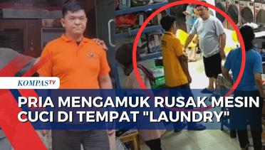 Buron 5 Bulan, Pria yang Mengamuk Rusak Mesin Cuci di Tempat Laundry Berhasil Ditangkap