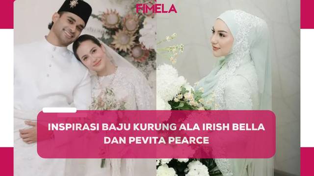 6 Potret Inspirasi Baju Kurung dari Irish Bella dan Pevita Pearce yang Baru Saja Menikah