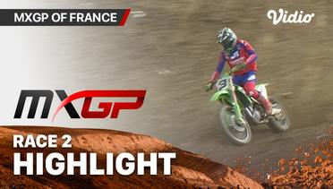 Highlights | Round 7 France: MXGP | Race 2 | MXGP 2023