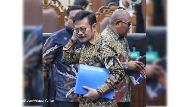 Mantan Mentan Syahrul Yasin Limpo Jalani Sidang Dakwaan Dugaan Korupsi | Liputan6