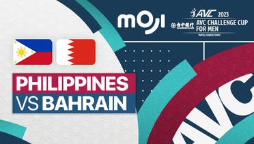 Full Match | Philippines vs Bahrain | AVC Challenge Cup for Men 2023