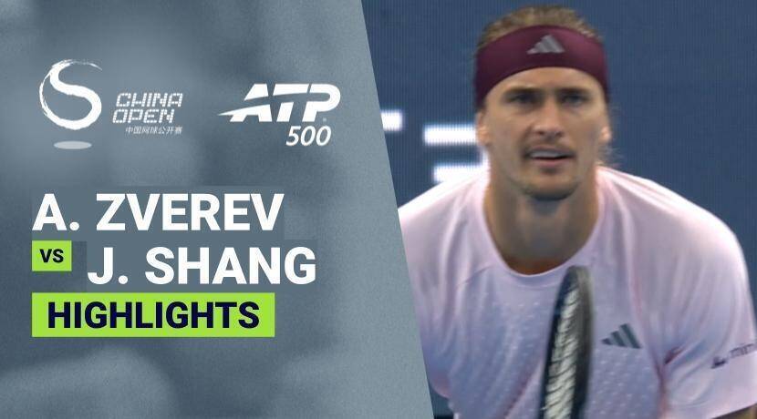 Alexander Zverev vs Juncheng Shang - Round 2 (Capital Group Diamond) | ATP 500: China Open 2026