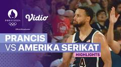 Prancis vs Amerika Serikat - Perebutan Medali Emas - Bola Basket Putra - Highlights | Olympic Games Paris 2024