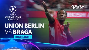 Union Berlin vs Braga - Highlights | UEFA Champions League 2023/24