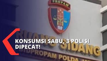 Konsumsi Sabu di Ruang Kerja, 3 Polisi di Jawa Timur Dipecat Tidak Hormat!
