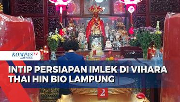 Intip Persiapan Imlek di Vihara Thai Hin Bio Lampung