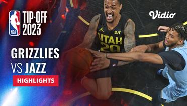 Memphis Grizzlies vs Utah Jazz - Highlights | NBA Regular Season 2023/24