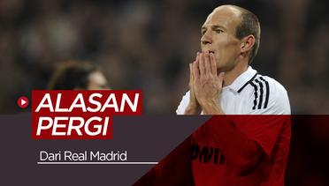 Alasan Robben Tinggalkan Real Madrid Pada 2009