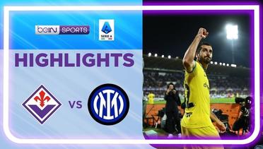 Match Highlights | Fiorentina vs Inter Milan | Serie A 2022/2023