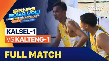 Full Match | Putra: Kalsel-1 vs Kalteng-1 | Sirkuit Voli Pantai Nasional Seri III 2022