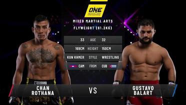 Chan Rothana vs. Gustavo Balart | Full Fight Replay